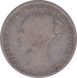 1880 THREEPENCE ( FINE ) - THREEPENCE - Cambridgeshire Coins