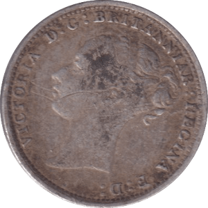 1880 THREEPENCE ( VF ) - Three Half Pence - Cambridgeshire Coins