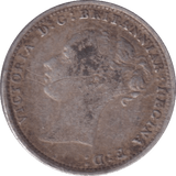 1880 THREEPENCE ( VF ) - Three Half Pence - Cambridgeshire Coins