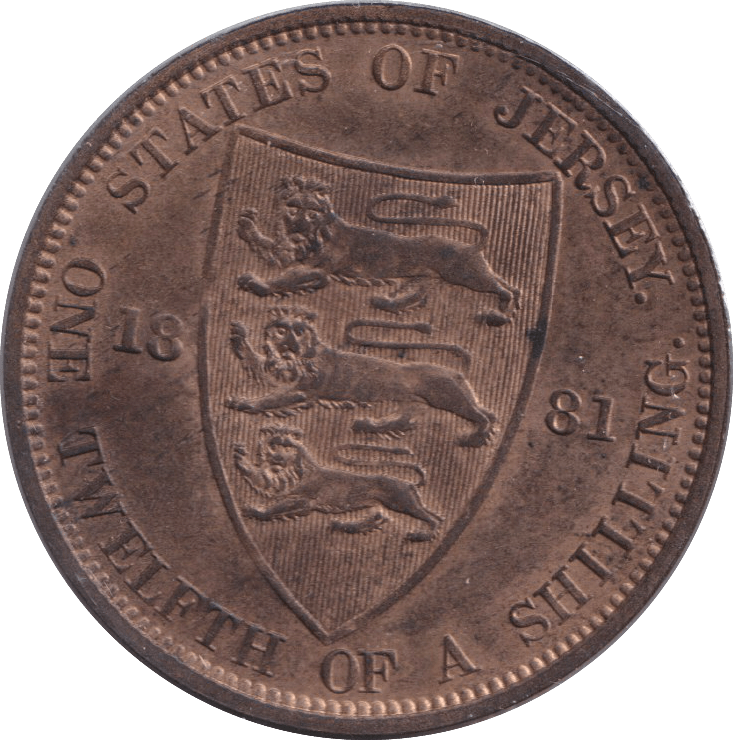 1881 1/12 SHILLING - PENNY - Cambridgeshire Coins