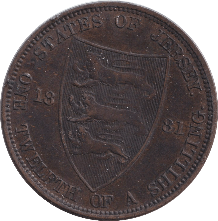 1881 1/12 SHILLING - PENNY - Cambridgeshire Coins