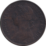1881 FARTHING ( GF ) - FARTHING - Cambridgeshire Coins