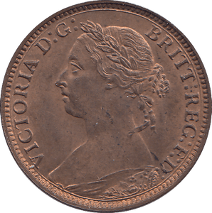 1881 FARTHING ( UNC ) - WORLD COINS - Cambridgeshire Coins