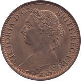 1881 FARTHING ( UNC ) - WORLD COINS - Cambridgeshire Coins