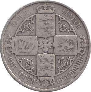 1881 FLORIN ( FINE ) 1 - FLORIN - Cambridgeshire Coins