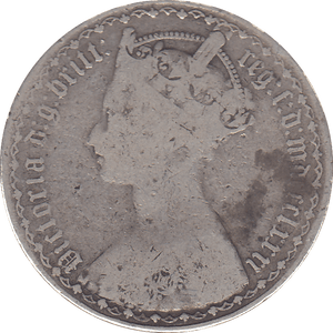 1881 FLORIN ( FINE ) - FLORIN - Cambridgeshire Coins