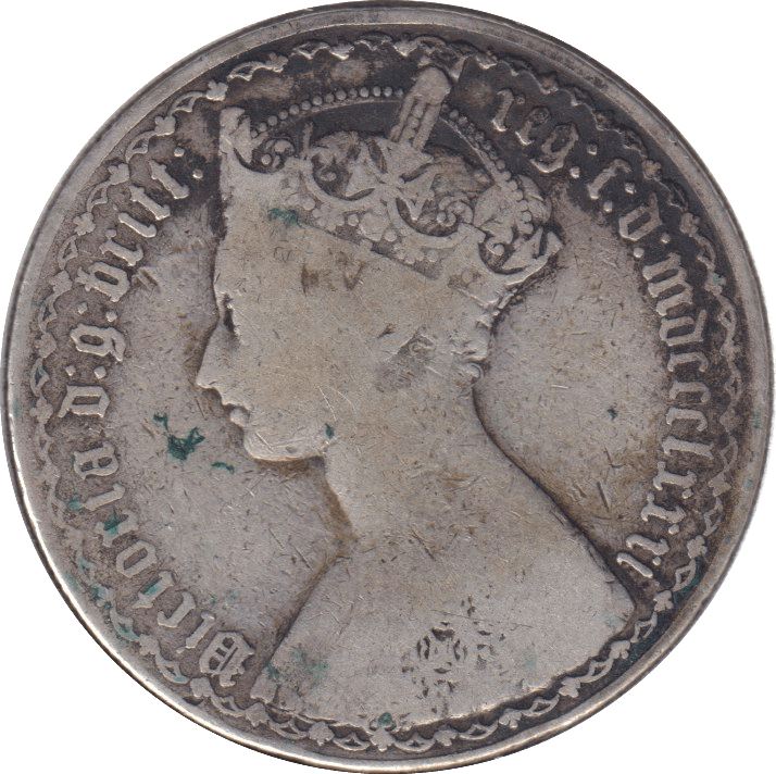 1881 FLORIN ( FINE ) - FLORIN - Cambridgeshire Coins