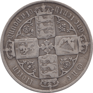 1881 FLORIN ( FINE ) - FLORIN - Cambridgeshire Coins