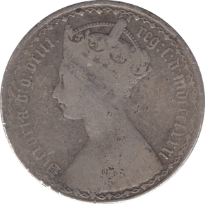 1881 FLORIN ( FINE ) - FLORIN - Cambridgeshire Coins