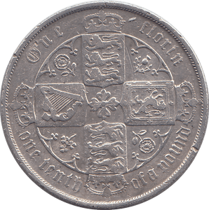 1881 FLORIN ( FINE ) - FLORIN - Cambridgeshire Coins