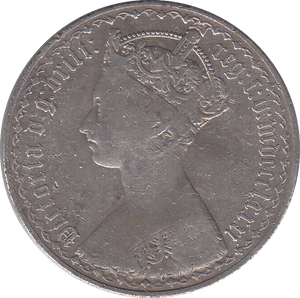 1881 FLORIN ( FINE ) - FLORIN - Cambridgeshire Coins
