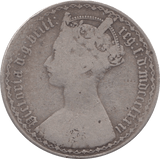 1881 FLORIN ( FINE ) - FLORIN - Cambridgeshire Coins