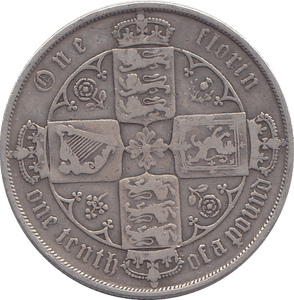 1881 FLORIN ( GF ) - FLORIN - Cambridgeshire Coins