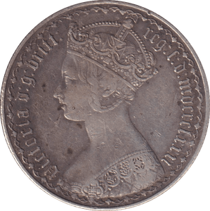 1881 FLORIN ( VF ) - FLORIN - Cambridgeshire Coins