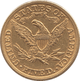 1881 GOLD FIVE DOLLARS USA - Gold World Coins - Cambridgeshire Coins