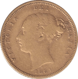1881 GOLD HALF SOVEREIGN ( FINE ) - HALF SOVEREIGN - Cambridgeshire Coins