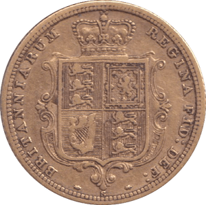 1881 GOLD HALF SOVEREIGN ( FINE ) - HALF SOVEREIGN - Cambridgeshire Coins