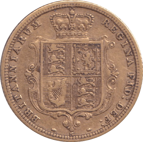 1881 GOLD HALF SOVEREIGN ( FINE ) - HALF SOVEREIGN - Cambridgeshire Coins