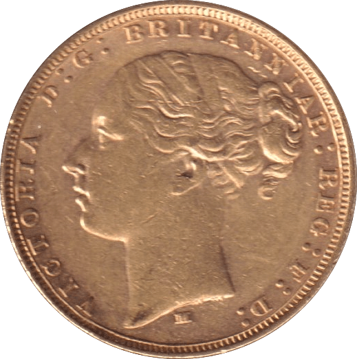 1881 GOLD SOVEREIGN ( EF ) MELBOURNE MINT - SOVEREIGN - Cambridgeshire Coins