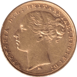 1881 GOLD SOVEREIGN ( EF ) MELBOURNE MINT - SOVEREIGN - Cambridgeshire Coins