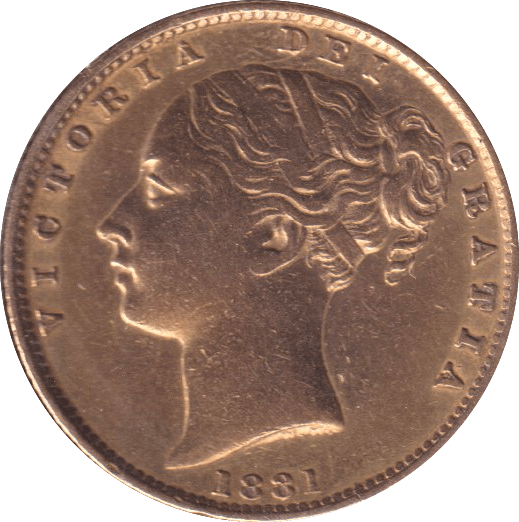 1881 GOLD SOVEREIGN ( EF ) SYDNEY MINT - SOVEREIGN - Cambridgeshire Coins