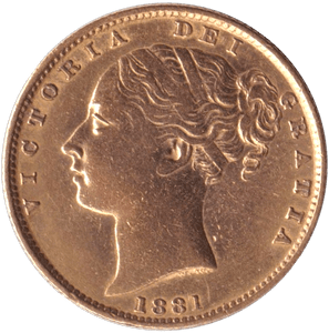 1881 GOLD SOVEREIGN ( GVF ) SYDNEY MINT - SOVEREIGN - Cambridgeshire Coins