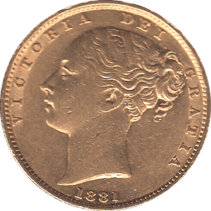 1881 GOLD SOVEREIGN SYDNEY MINT ( AUNC ) - SOVEREIGN - Cambridgeshire Coins