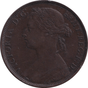 1881 H PENNY ( EF ) - PENNY - Cambridgeshire Coins