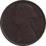 1881 H PENNY ( EF ) - PENNY - Cambridgeshire Coins