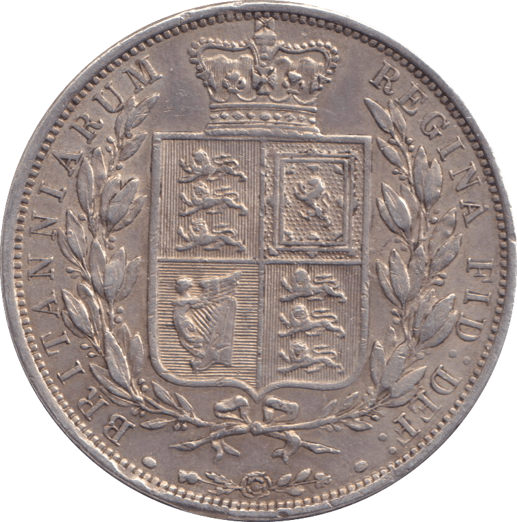 1881 HALFCROWN ( EF ) - HALFCROWN - Cambridgeshire Coins
