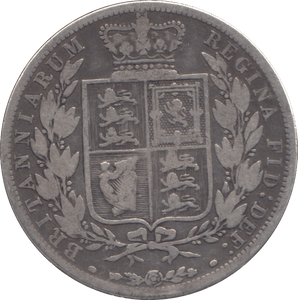 1881 HALFCROWN ( F ) - HALFCROWN - Cambridgeshire Coins