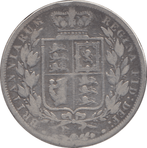 1881 HALFCROWN ( F ) - HALFCROWN - Cambridgeshire Coins