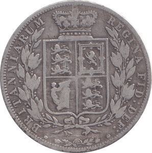 1881 HALFCROWN ( FINE ) - HALFCROWN - Cambridgeshire Coins