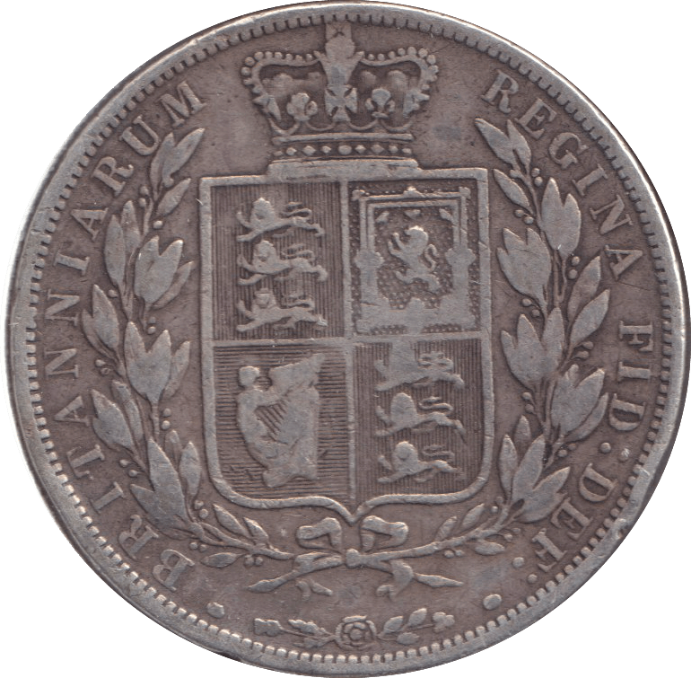 1881 HALFCROWN ( FINE ) - HALFCROWN - Cambridgeshire Coins