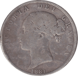 1881 HALFCROWN ( FINE ) - HALFCROWN - Cambridgeshire Coins