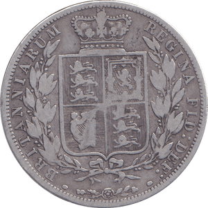 1881 HALFCROWN ( FINE ) - HALFCROWN - Cambridgeshire Coins