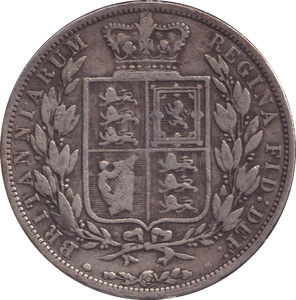 1881 HALFCROWN ( FINE ) - HALFCROWN - Cambridgeshire Coins