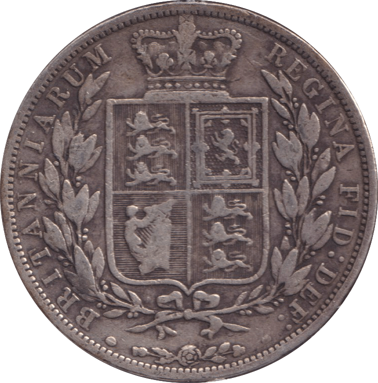 1881 HALFCROWN ( FINE ) - HALFCROWN - Cambridgeshire Coins