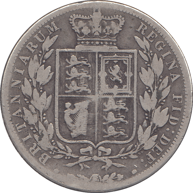 1881 HALFCROWN ( FINE ) - HALFCROWN - Cambridgeshire Coins