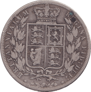 1881 HALFCROWN ( GF ) - HALFCROWN - Cambridgeshire Coins