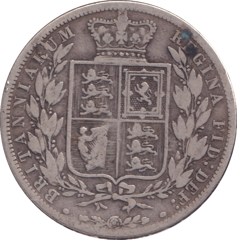 1881 HALFCROWN ( GF ) - HALFCROWN - Cambridgeshire Coins