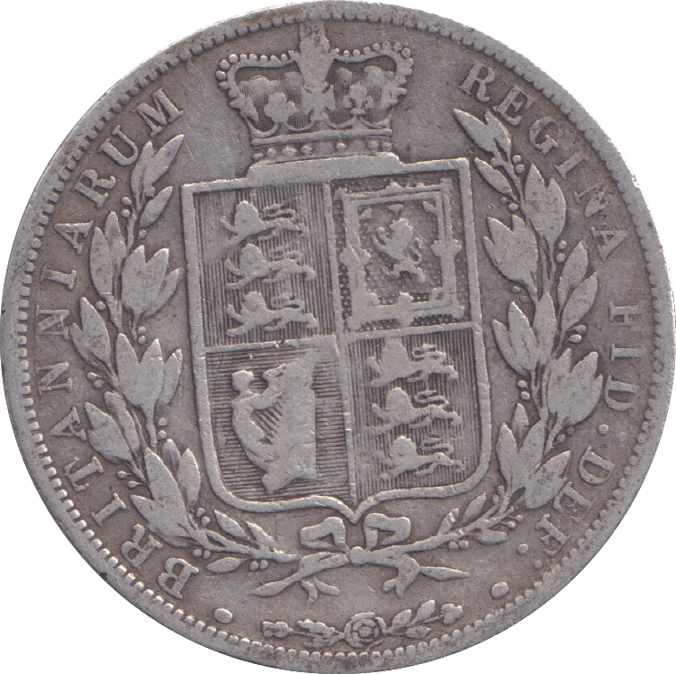 1881 HALFCROWN ( GF ) - HALFCROWN - Cambridgeshire Coins