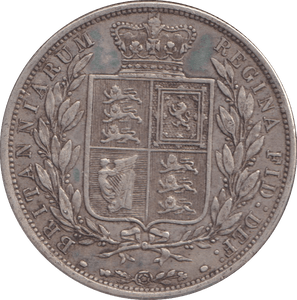 1881 HALFCROWN ( GVF ) - HALFCROWN - Cambridgeshire Coins