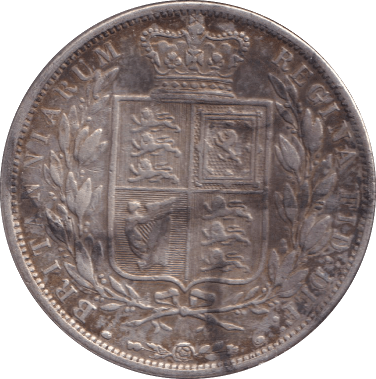 1881 HALFCROWN ( GVF ) - HALFCROWN - Cambridgeshire Coins