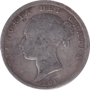 1881 HALFCROWN ( NF ) - HALFCROWN - Cambridgeshire Coins