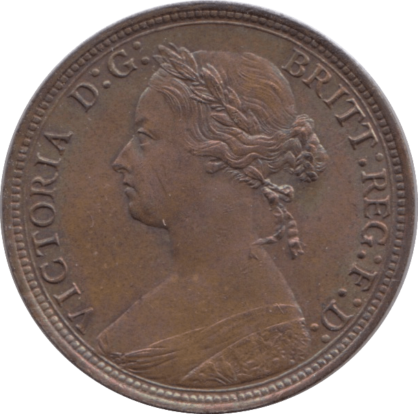 1881 HALFPENNY ( EF ) - Halfpenny - Cambridgeshire Coins