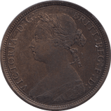 1881 HALFPENNY ( EF ) H - Halfpenny - Cambridgeshire Coins