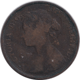 1881 HALFPENNY ( FAIR ) - HALFPENNY - Cambridgeshire Coins
