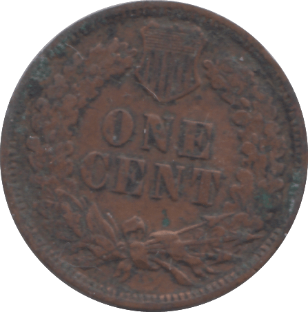 1881 INDIAN HEAD CENT USA - WORLD COINS - Cambridgeshire Coins