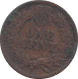 1881 INDIAN HEAD CENT USA - WORLD COINS - Cambridgeshire Coins